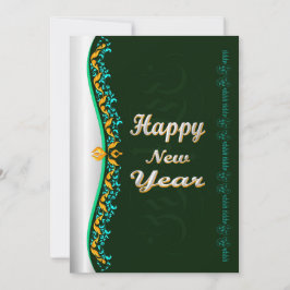 お正月のグリーティングカード