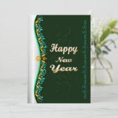 お正月のグリーティングカード (スタンド正面)