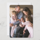 お正月の写真年賀ハガキ, ブラシ ストローク シーズンカード (裏面)