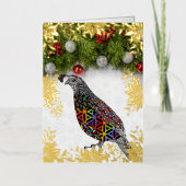 お正月の楽しみ 箔シーズンカード (正面)