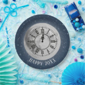 お正月の真夜中の月 ペーパープレート (パーティー)