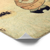 お正月の若いカップル ポスター (角)