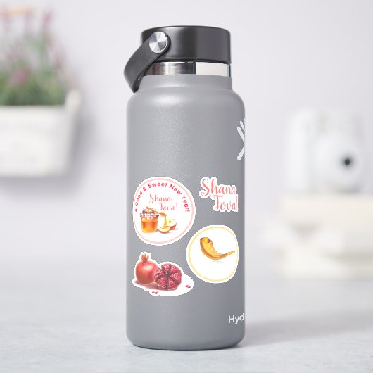 お正月は楽しい!ハニー&アップルシャナトヴァ シール (HydroFlask)