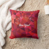 お正月は楽しい!ホリディポメグラナテス クッション (ブランケット)