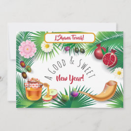 お正月は楽しい！ホリデーロシュハシャナ 招待状