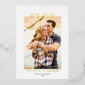 お正月をもっと華やかに 箔シーズンカード (正面)