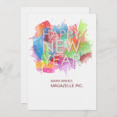 お正月グリーティングカード シーズンカード (正面/裏面)