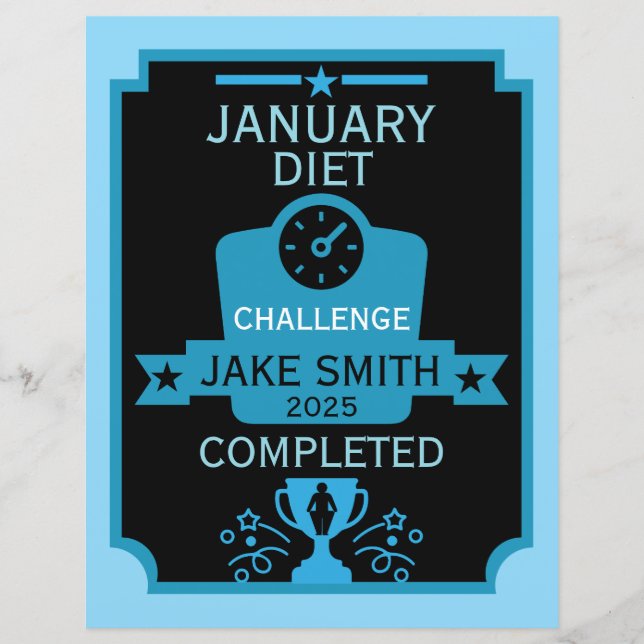 お正月ダイエット成功おめでとう (正面)