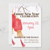 お正月祝賀会 招待状 (正面)