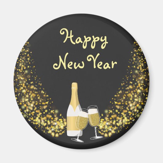 お正月 ハッピーニューイヤー マグネット (正面)