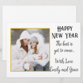 お正月 フォト ホリデー カード (正面/裏面)