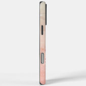 お正月 上品な赤い文字と淡いパステルカラーの星 Case-Mate iPhoneケース (裏面 / 右)