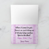 お母さんあいさつカスタマイズきカード！ カード (内部)