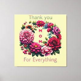 「お母さんありがとう。」 キャンバスプリント