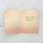 お母さんありがとう サンキューカード (内部)