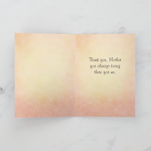 お母さんありがとう サンキューカード (内部)