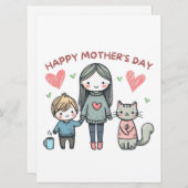 お母さんありがとう シーズンカード (正面/裏面)