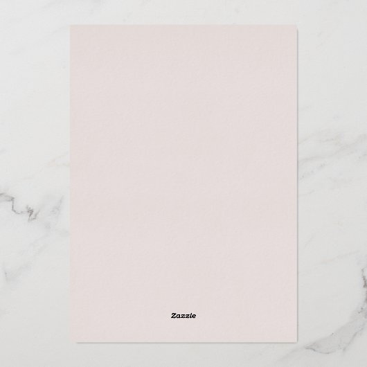 お母さんありがとう ホリデーカード 箔シーズンカード (裏面)