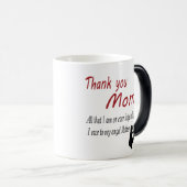 お母さんありがとう モーフィングマグカップ (正面右)