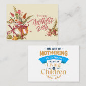 お母さんありがとう、愛を込めて ノートカード (正面/裏面)