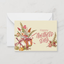 お母さんありがとう、愛を込めて ノートカード