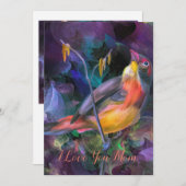 お母さんありがとう 愛 招待状 (正面/裏面)