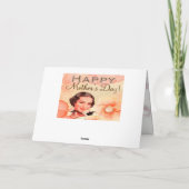 お母さんありがとう 花を添えて カード (裏面)