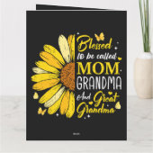 お母さんおばあちゃんと呼ばれて幸せ カード (裏面)