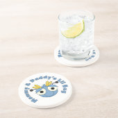 お母さんおよびお父さんのLilの虫 コースター (側面)