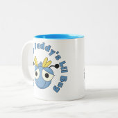 お母さんおよびお父さんのLilの虫 ツートーンマグカップ (正面左)