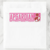 お母さんおよびベビーのステッカー 長方形シール (バッグ)