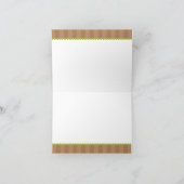 お母さんおよびベビーのフクロウのメッセージカード サンキューカード (内部)