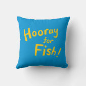 お母さんおよびベビーの魚のキス クッション (裏面)