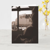 お母さんおよび私 カード (黄色い花)