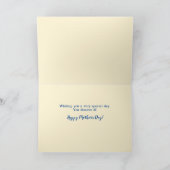 お母さんお前の家族は世界の引用文 カード (内部)