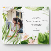 お母さんお友達に選んだわ |フローラ写真 フォトプラーク (正面)