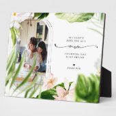 お母さんお友達に選んだわ |フローラ写真 フォトプラーク (側面)