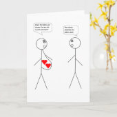 お母さんかお父さん、双子(双子) -チョコレート カード (黄色い花)