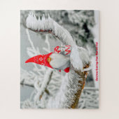 お母さんからのクリスマスの挨拶とパパ ジグソーパズル (縦)