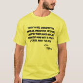 お母さんからのメッセージ Tシャツ (正面)