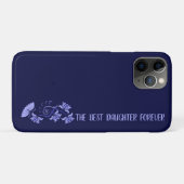 お母さんからの娘の日贈り物,パパ,祖母, Case-Mate iPhoneケース (裏面(横))