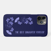 お母さんからの娘の日贈り物，パパ，祖母， Case-Mate iPhoneケース (裏面(横))