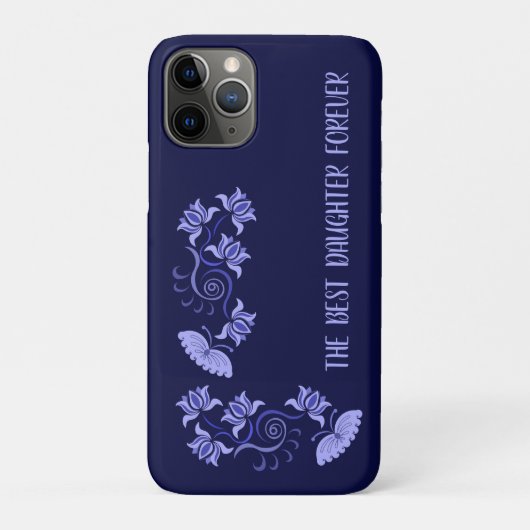 お母さんからの娘の日贈り物，パパ，祖母， Case-Mate iPhoneケース (裏)