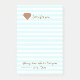 お母さんからの手紙 ポストイット