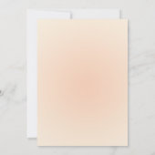 お母さんかわいい小さな餃子パステル赤ちゃんシャワー 招待状 (裏面)