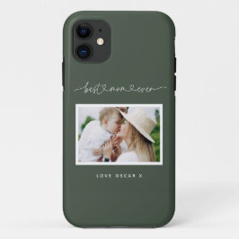 お母さんかわいモダンい脚本写真プレゼント iPhone 11 ケース