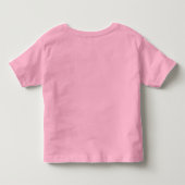 お母さんがいいえ…言わなければ(赤) トドラーTシャツ (裏面)