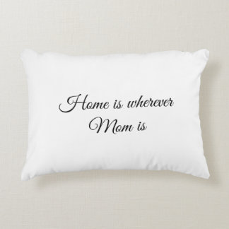 お母さんがいる場所が家-pillow アクセントクッション