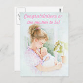 お母さんがおめでとう ポストカード (正面/裏面)