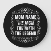 お母さんがお母さんの日 ラージ壁時計 (正面)